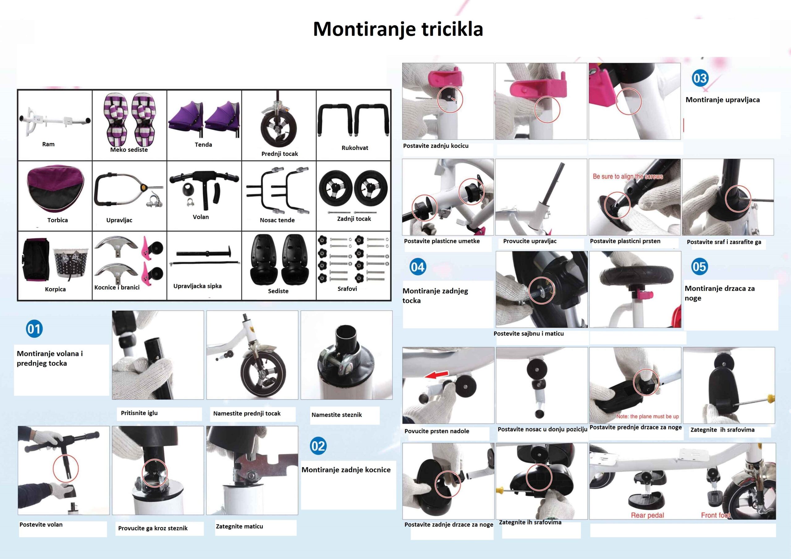 Dečija vozila na pedale Tricikl Playtime TWINS Aristom 412 Dečija vozila na pedale Tricikl Playtime TWINS Aristom 412