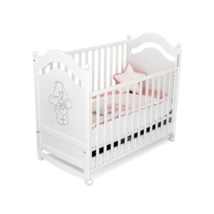 Krevetac za bebe Krevetac za bebe Veljko sa fiokom i klackalicom
