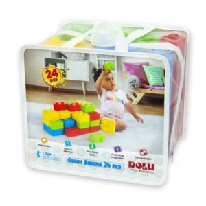 Dolu igračke kocke za decu 24 komada dete se igra sa kockama u dnevnoj sobi