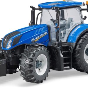 Bruder Traktor New Holland T7315 plavi traktor sa velikim točkovima i detaljima