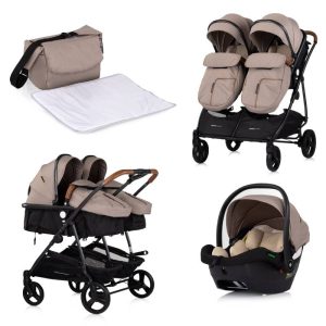 Kolica za blizance 2u1 Chipolino Duo Smart