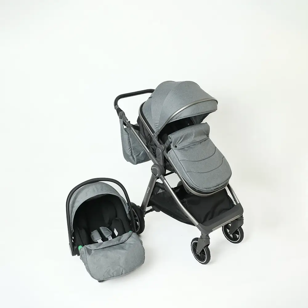 Kombinovana-kolica-za-bebe-X1-iSize-Grey