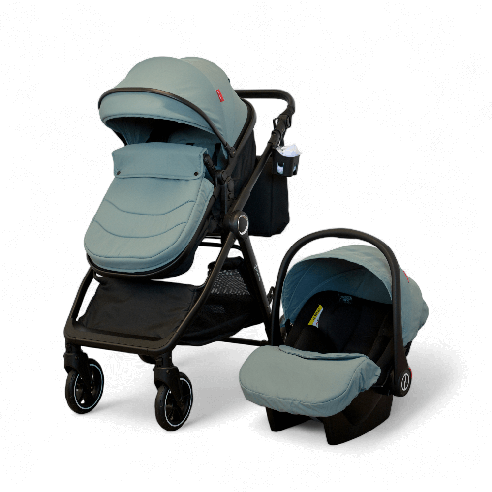 Kombinovana-kolica-za-bebe-X1-iSize-–-Green