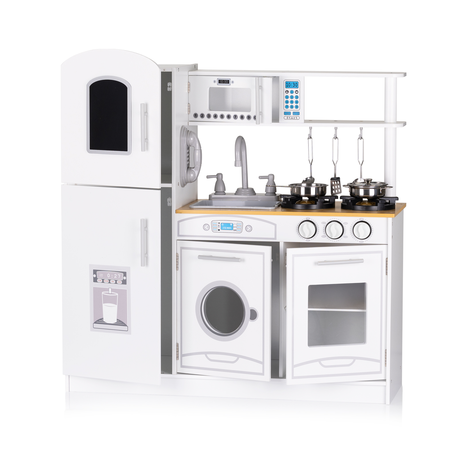 kitchen cooking set 2 drvena kuhinja za decu