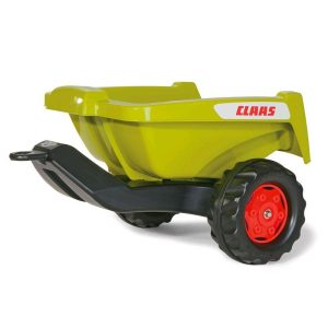 prikolica rolly toys za dečiji traktor zelene boje 128853