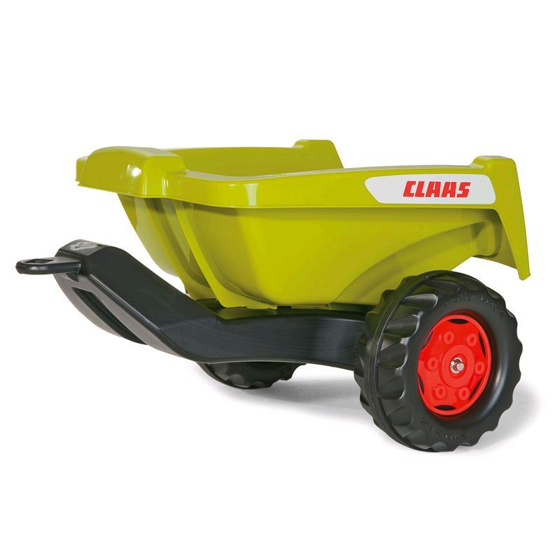 rollytoys-128853-1 prikolica rolly toys za dečiji traktor zelene boje 128853