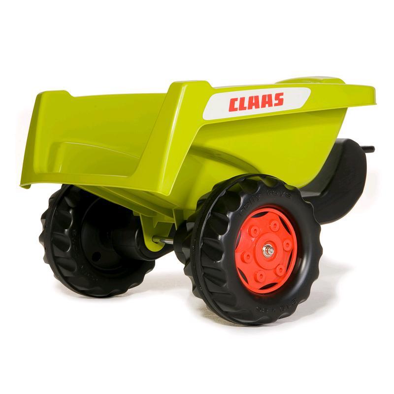 rollytoys-128853-3 prikolica rolly toys za dečiji traktor zelene boje 128853
