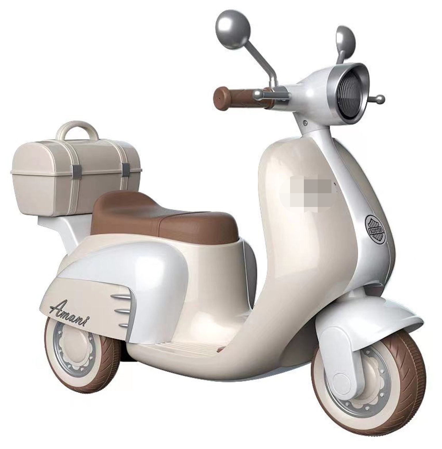 Baby Vespa Motor na akumulator 062229 Baby Vespa Motor na akumulator 062229-bež