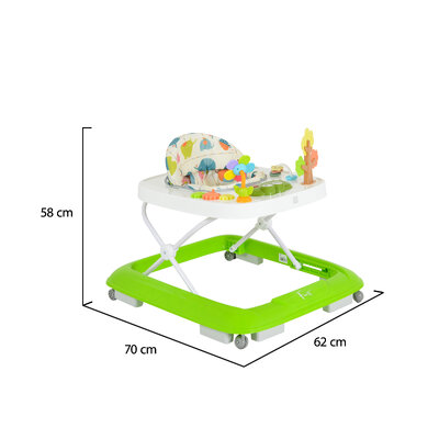 Moni Forest dubak šetalica za bebe zelena Moni Forest dubak šetalica za bebe zelena