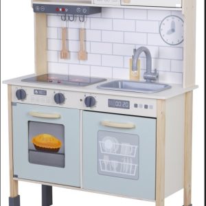 Drvena kuhinja Monny sa dve drvene posude