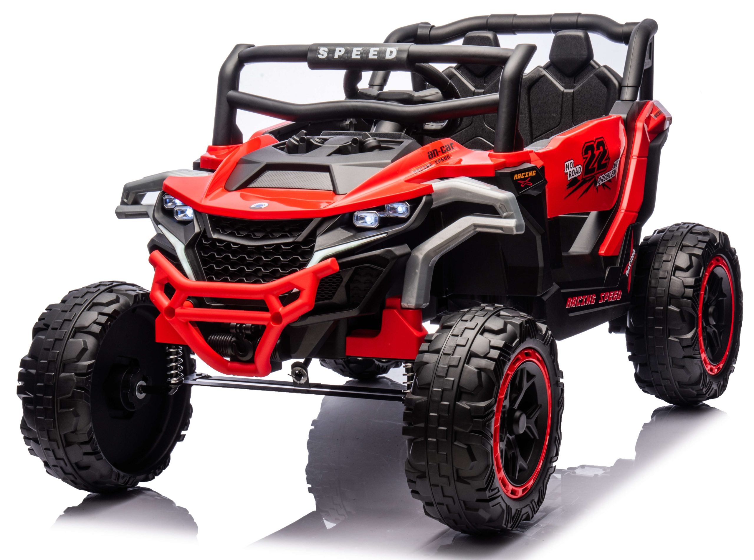 Kvad na akumulator veliki crveni-0 kvad na akumulator za decu