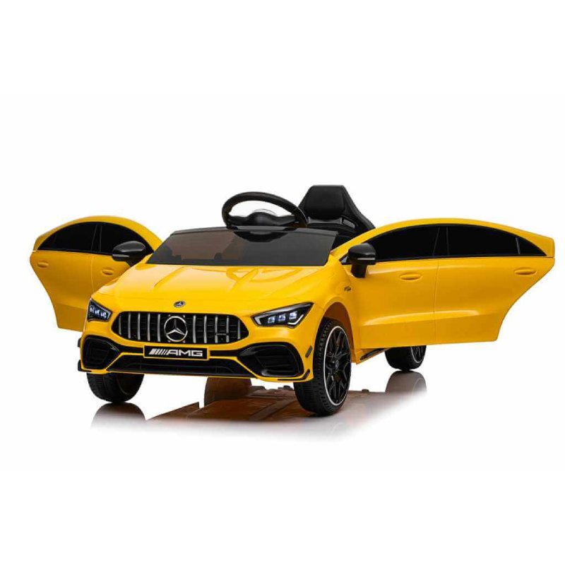 Mercedes CLA 45 AMG 4x4 Žuti - Dečiji automobil na akumulator-1