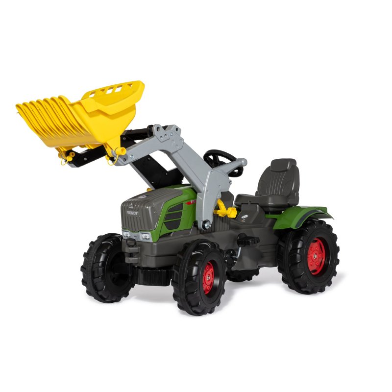 Traktor na pedale rollyFarmtrac Fendt 211 Vario sa utovarivačem-0