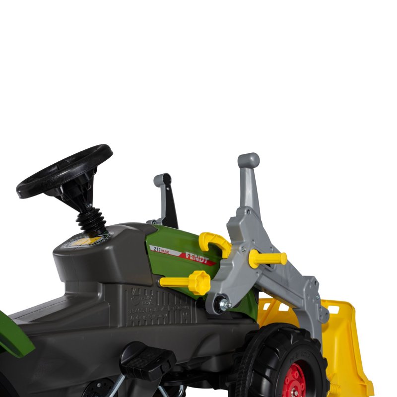 Traktor na pedale rollyFarmtrac Fendt 211 Vario sa utovarivačem-3