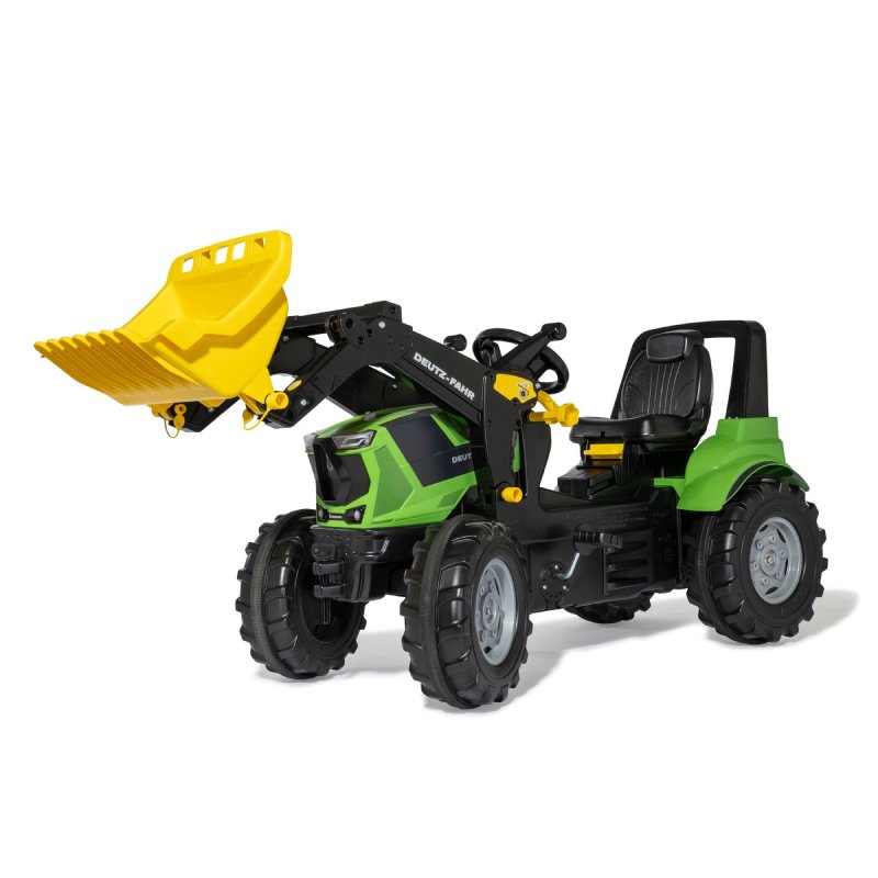 Traktor na pedale rollyFarmtrac Premium II Deutz 8280 TTV sa utovarivačem-0