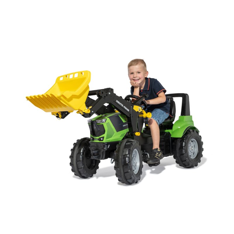 Traktor na pedale rollyFarmtrac Premium II Deutz 8280 TTV sa utovarivačem-6