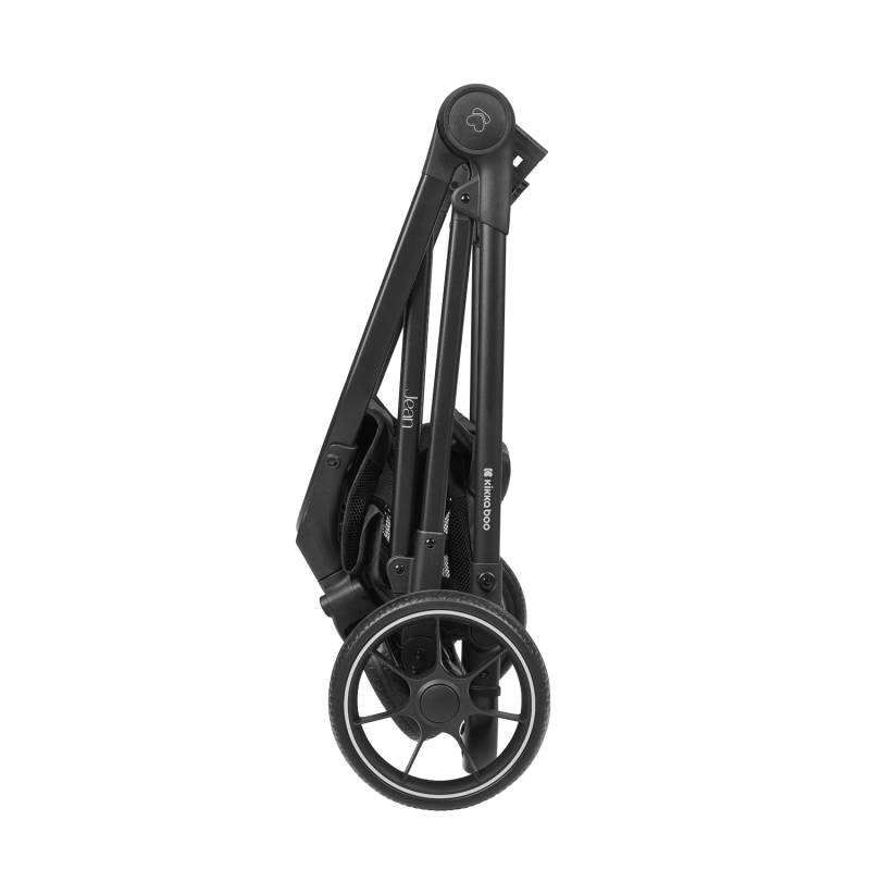 KikkaBoo_Jean_3-in-1_Stroller_Travel_System_with_Carrycot_Car_Seat_Dark_Grey_Denim_Age-_Newborn_Above_Holds_upto_22_Kg_9